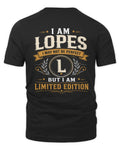 LOPES KT88-V9 - Personalized “I Am NAME I May Not Be Perfect, But I Am Limited Edition”