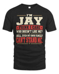 JAY-KTL06-H009 I’m [NAME] – Think I Care? Personalized Funny T-Shirt