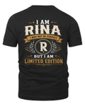 RINA KT88-V9 - Personalized “I Am NAME I May Not Be Perfect, But I Am Limited Edition”