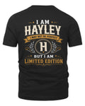 HAYLEY KT88-V9 - Personalized “I Am NAME I May Not Be Perfect, But I Am Limited Edition”