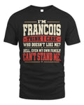 FRANCOIS-KTL06-H009 I’m [NAME] – Think I Care? Personalized Funny T-Shirt
