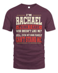 RACHAEL-KTL06-H009 I’m [NAME] – Think I Care? Personalized Funny T-Shirt