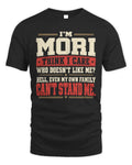 MORI-KTL06-H009 I’m [NAME] – Think I Care? Personalized Funny T-Shirt
