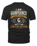 GIANFRANCO KT88-V9 - Personalized “I Am NAME I May Not Be Perfect, But I Am Limited Edition”