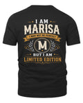 MARISA KT88-V9 - Personalized “I Am NAME I May Not Be Perfect, But I Am Limited Edition”