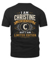 CHRISTINE KT88-V9 - Personalized “I Am NAME I May Not Be Perfect, But I Am Limited Edition”
