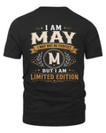 MAY KT88-V9 - Personalized “I Am NAME I May Not Be Perfect, But I Am Limited Edition”