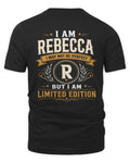 REBECCA KT88-V9 - Personalized “I Am NAME I May Not Be Perfect, But I Am Limited Edition”