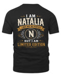 NATALIA KT88-V9 - Personalized “I Am NAME I May Not Be Perfect, But I Am Limited Edition”