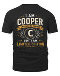 COOPER KT88-V9 - Personalized “I Am NAME I May Not Be Perfect, But I Am Limited Edition”
