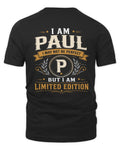 PAUL KT88-V9 - Personalized “I Am NAME I May Not Be Perfect, But I Am Limited Edition”
