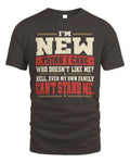 NEW-KTL06-H009 I’m [NAME] – Think I Care? Personalized Funny T-Shirt