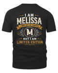 MELISSA KT88-V9 - Personalized “I Am NAME I May Not Be Perfect, But I Am Limited Edition”