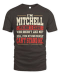 MITCHELL-KTL06-H009 I’m [NAME] – Think I Care? Personalized Funny T-Shirt