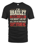 BRADLEY-KTL06-H009 I’m [NAME] – Think I Care? Personalized Funny T-Shirt