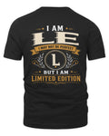 LE KT88-V9 - Personalized “I Am NAME I May Not Be Perfect, But I Am Limited Edition”