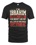 IBRAHIM-KTL06-H009 I’m [NAME] – Think I Care? Personalized Funny T-Shirt