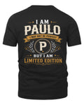 PAULO KT88-V9 - Personalized “I Am NAME I May Not Be Perfect, But I Am Limited Edition”