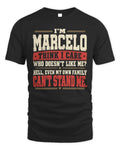 MARCELO-KTL06-H009 I’m [NAME] – Think I Care? Personalized Funny T-Shirt