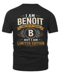 BENOIT KT88-V9 - Personalized “I Am NAME I May Not Be Perfect, But I Am Limited Edition”