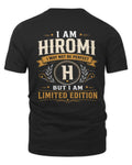 HIROMI KT88-V9 - Personalized “I Am NAME I May Not Be Perfect, But I Am Limited Edition”