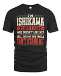 ISHIKAWA-KTL06-H009 I’m [NAME] – Think I Care? Personalized Funny T-Shirt