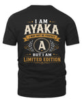 AYAKA KT88-V9 - Personalized “I Am NAME I May Not Be Perfect, But I Am Limited Edition”