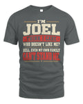 JOEL-KTL06-H009 I’m [NAME] – Think I Care? Personalized Funny T-Shirt