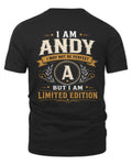 ANDY KT88-V9 - Personalized “I Am NAME I May Not Be Perfect, But I Am Limited Edition”