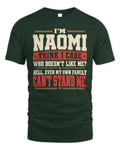 NAOMI-KTL06-H009 I’m [NAME] – Think I Care? Personalized Funny T-Shirt