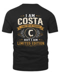 COSTA KT88-V9 - Personalized “I Am NAME I May Not Be Perfect, But I Am Limited Edition”