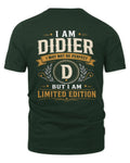 DIDIER KT88-V9 - Personalized “I Am NAME I May Not Be Perfect, But I Am Limited Edition”