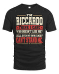 RICCARDO-KTL06-H009 I’m [NAME] – Think I Care? Personalized Funny T-Shirt