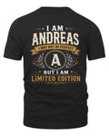 ANDREAS KT88-V9 - Personalized “I Am NAME I May Not Be Perfect, But I Am Limited Edition”