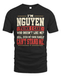 NGUYEN-KTL06-H009 I’m [NAME] – Think I Care? Personalized Funny T-Shirt
