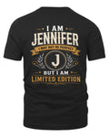 JENNIFER KT88-V9 - Personalized “I Am NAME I May Not Be Perfect, But I Am Limited Edition”