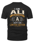 ALI KT88-V9 - Personalized “I Am NAME I May Not Be Perfect, But I Am Limited Edition”