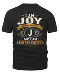 JOY KT88-V9 - Personalized “I Am NAME I May Not Be Perfect, But I Am Limited Edition”