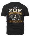ZOE KT88-V9 - Personalized “I Am NAME I May Not Be Perfect, But I Am Limited Edition”