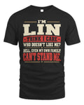 LIN-KTL06-H009 I’m [NAME] – Think I Care? Personalized Funny T-Shirt