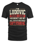 LUDOVIC-KTL06-H009 I’m [NAME] – Think I Care? Personalized Funny T-Shirt