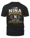 NINA KT88-V9 - Personalized “I Am NAME I May Not Be Perfect, But I Am Limited Edition”