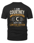 COURTNEY KT88-V9 - Personalized “I Am NAME I May Not Be Perfect, But I Am Limited Edition”