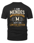 MENDES KT88-V9 - Personalized “I Am NAME I May Not Be Perfect, But I Am Limited Edition”