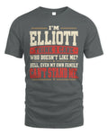 ELLIOTT-KTL06-H009 I’m [NAME] – Think I Care? Personalized Funny T-Shirt