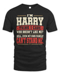 HARRY-KTL06-H009 I’m [NAME] – Think I Care? Personalized Funny T-Shirt