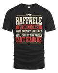 RAFFAELE-KTL06-H009 I’m [NAME] – Think I Care? Personalized Funny T-Shirt