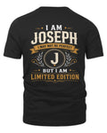 JOSEPH KT88-V9 - Personalized “I Am NAME I May Not Be Perfect, But I Am Limited Edition”
