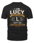 LUCY KT88-V9 - Personalized “I Am NAME I May Not Be Perfect, But I Am Limited Edition”
