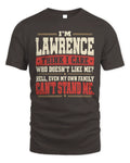 LAWRENCE-KTL06-H009 I’m [NAME] – Think I Care? Personalized Funny T-Shirt